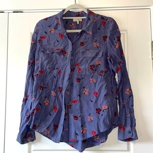 Lucky Brand Purple Blouse